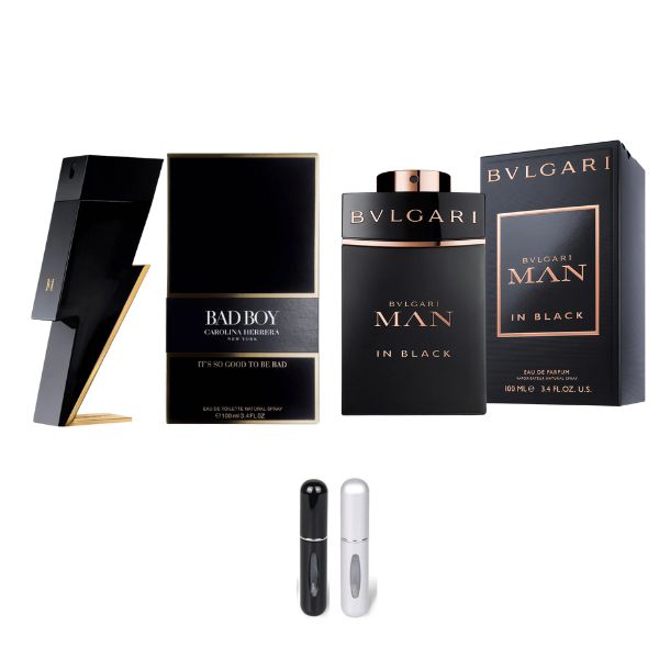 BADBOY+ BVLGARI MAN IN BLACK+ 2 PERFUMER